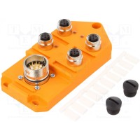 Разветвительная коробка M12 PIN 5 LUMBERG AUTOMATION ASBS4-LED5-4