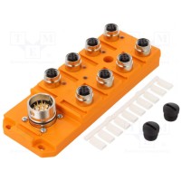 Разветвительная коробка M12 PIN 5 LUMBERG AUTOMATION ASBS8-LED5-4