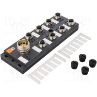 Разветвительная коробка M12 PIN 5 гнездо LUMBERG AUTOMATION ASBSVD8-LEDW5