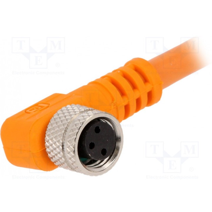 Соединительный кабель M8 PIN 3 угловой SICK DOL-0803-W05M (DOL-0803-W05M)