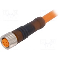 Соединительный кабель M8 PIN 4 прямой 2м LUMBERG AUTOMATION ELKAKV152041