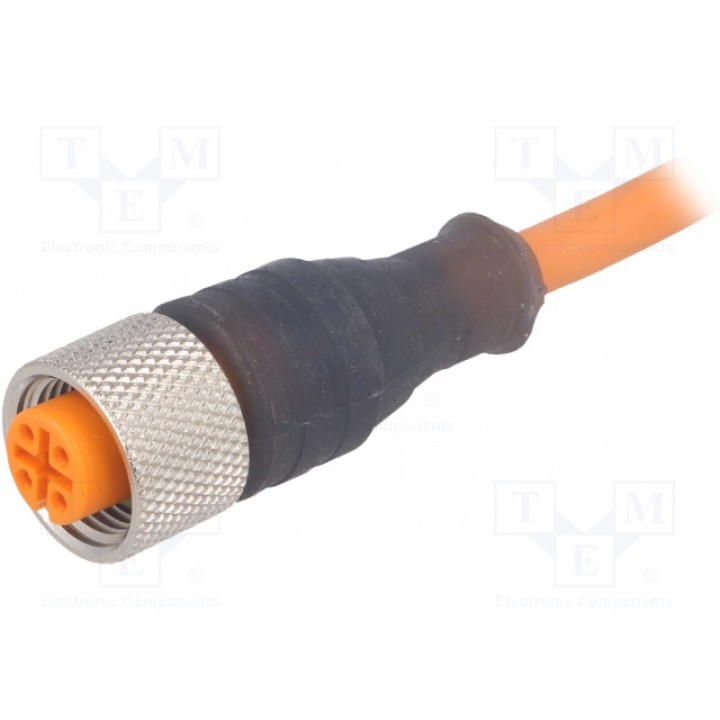Соединительный кабель M12 PIN 4 прямой LUMBERG AUTOMATION RKT 4-072M (ELKAKV238041)