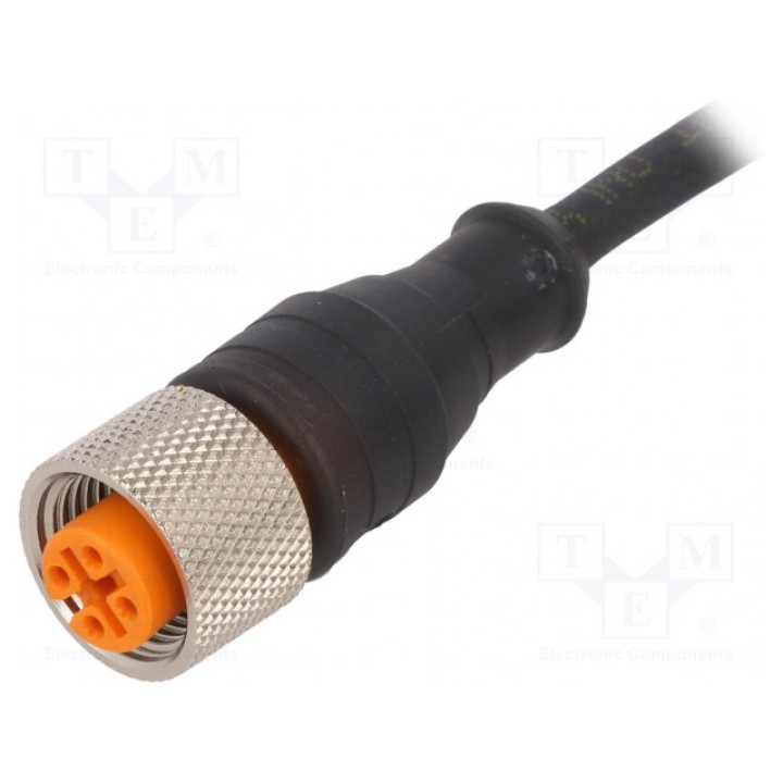 Соединительный кабель M12 PIN 4 прямой LUMBERG AUTOMATION RKT 4-2255M (ELKAKV331022)