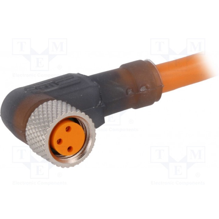 Соединительный кабель M8 PIN 3 угловой LUMBERG AUTOMATION RKMWV 3-062M (ELWIKAKV140041)