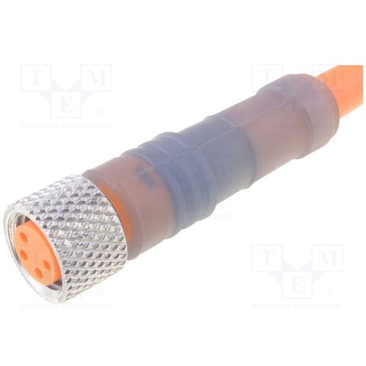 Соединительный кабель M8 PIN 4 прямой LUMBERG AUTOMATION RKMV 4-0720M (ELWIKAKV140054)
