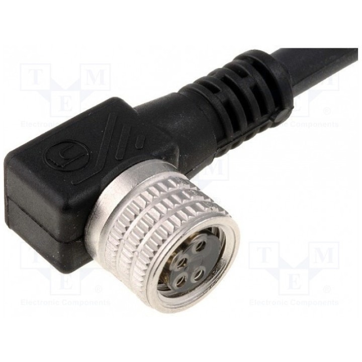 Соединительный кабель M8 PIN 4 угловой LUMBERG AUTOMATION RKMWV 4-2255M (ELWIKAKV356022)