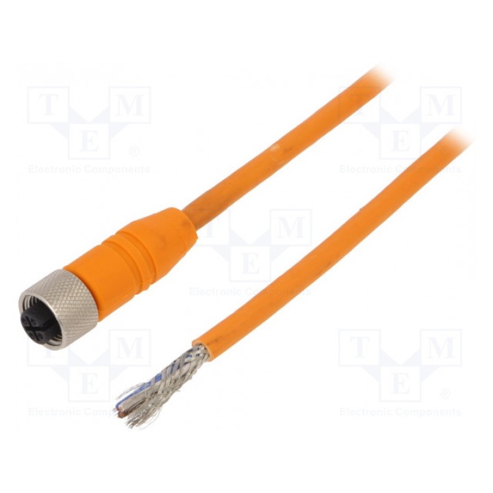 Соединительный кабель M12 PIN 4 прямой LUMBERG AUTOMATION RKTS 4-18210M (RKTS4-182-10M)