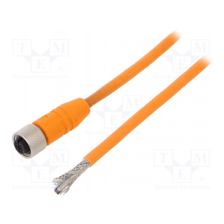 Соединительный кабель M12 PIN 4 прямой LUMBERG AUTOMATION RKTS 4-1825M (RKTS4-182-5M)
