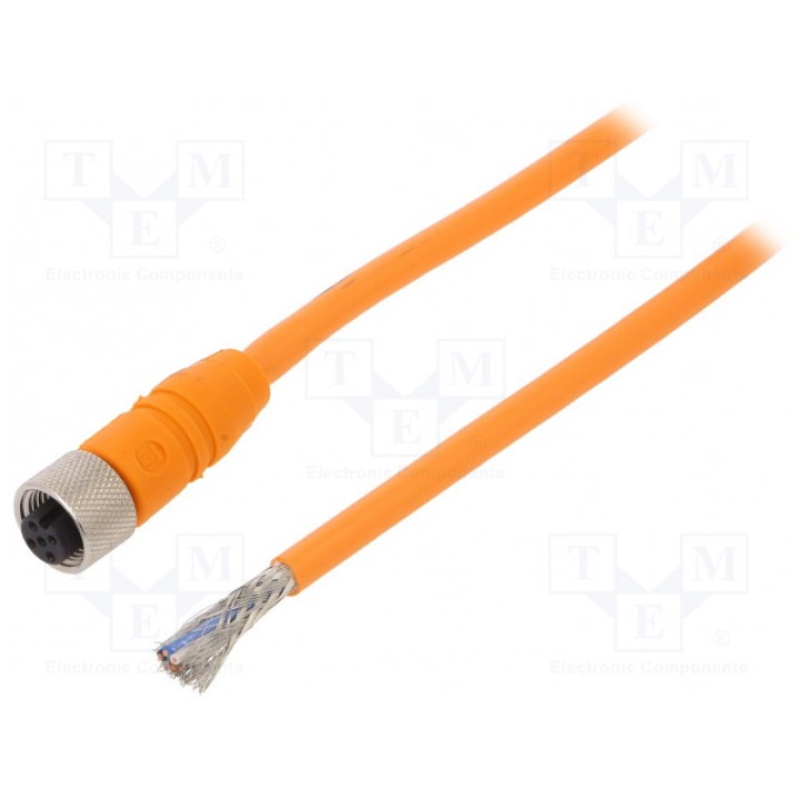 Соединительный кабель M12 PIN 5 прямой LUMBERG AUTOMATION RKTS 5-1835M (RKTS5-183-5M)