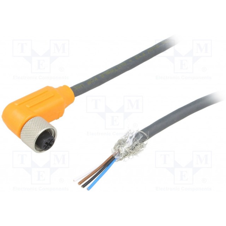 Соединительный кабель M12 PIN 4 угловой LUMBERG AUTOMATION RKWTS 4-2882M (RKWTS4-288-2M)