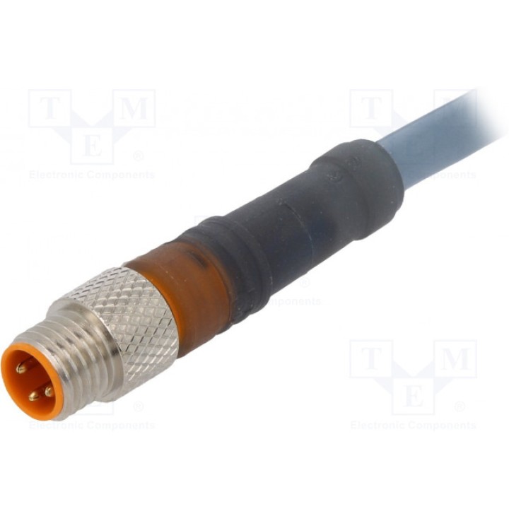 Соединительный кабель M8 PIN 3 LUMBERG AUTOMATION RSMV 3-10610M (RSMV3-106-10M)