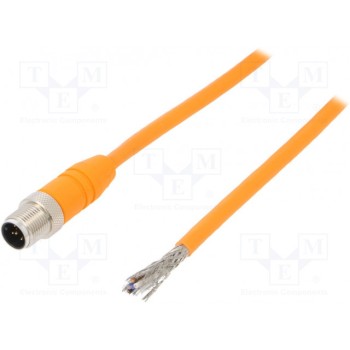 Соединительный кабель M12 PIN 5 прямой LUMBERG AUTOMATION RSTS5-183-2M
