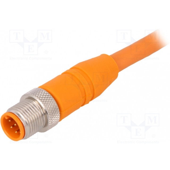 Соединительный кабель M12 прямой 2м LUMBERG AUTOMATION RSTS 8-1842 M (RSTS8-184-2M)