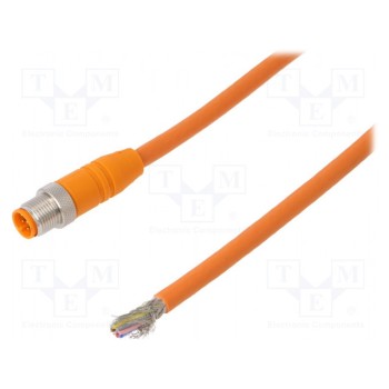 Соединительный кабель M12 PIN 8 прямой LUMBERG AUTOMATION RSTS8-184-5M