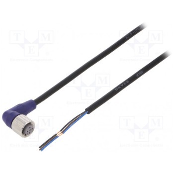 Соединительный кабель M12 PIN 3 угловой OMRON XS2FLM12PVC3A2M