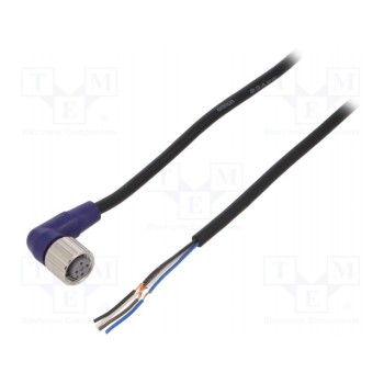 Соединительный кабель M12 PIN 4 угловой OMRON XS2FLM12PVC4A2M