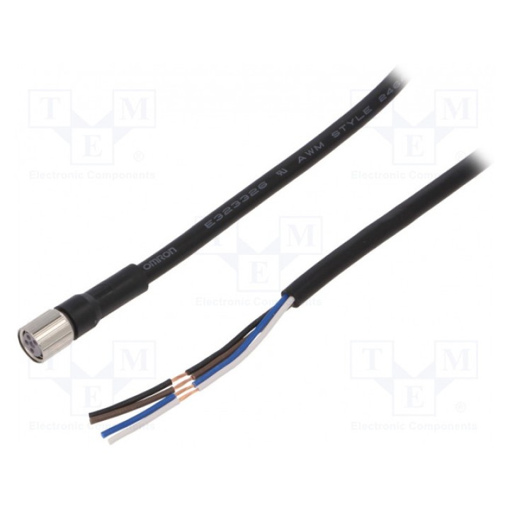 Соединительный кабель M8 PIN 4 OMRON XS3F-M8PVC4S2M (XS3F-M8PVC4S2M)