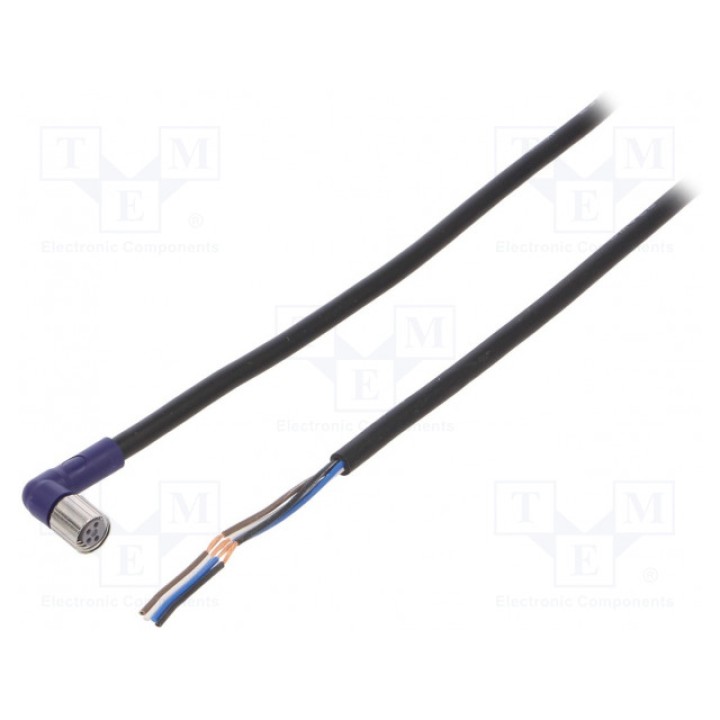 Соединительный кабель M8 PIN 4 угловой OMRON XS3F-LM8PVC4A2M (XS3FLM8PVC4A2M)