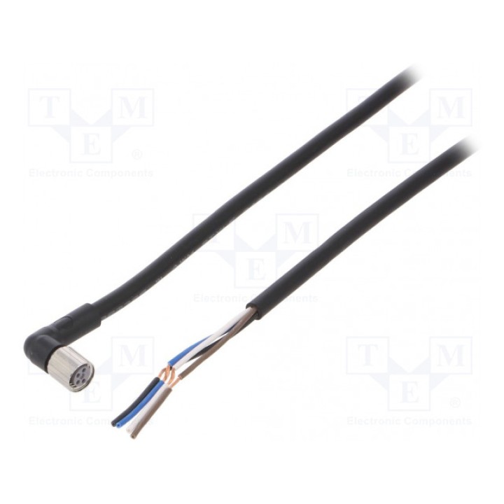 Соединительный кабель M8 PIN 4 угловой OMRON XS3F-M8PVC4A5M (XS3FM8PVC4A5M)