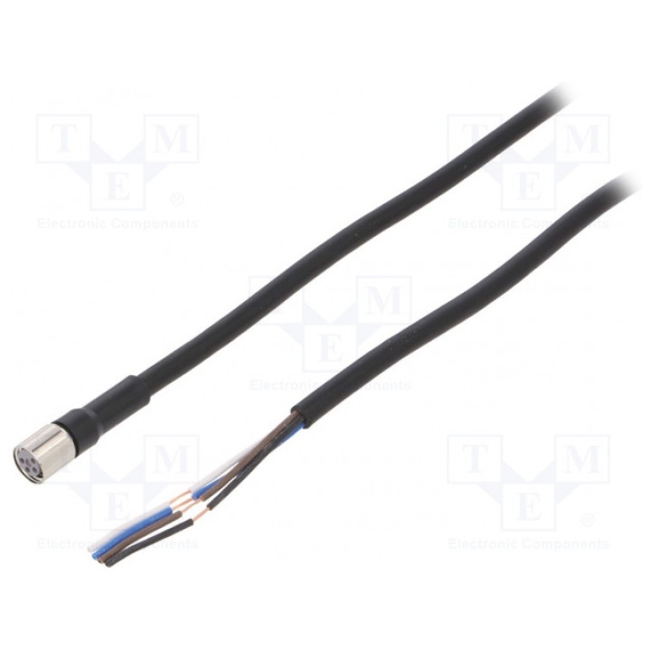Соединительный кабель M8 PIN 4 прямой OMRON XS3F-M8PVC4S2M (XS3FM8PVC4S2M)