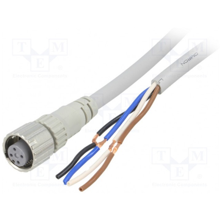 Соединительный кабель M12 PIN 4 прямой OMRON XS5F-D421-D80-F (XS5FD421D80F)