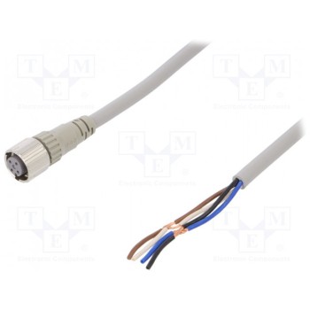 Соединительный кабель M12 PIN 4 прямой OMRON XS5FD421G80F