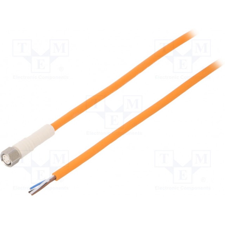 Соединительный кабель M8 PIN 4 прямой OMRON Y92E-S08PP4S5M (Y92ES08PP4S5M)