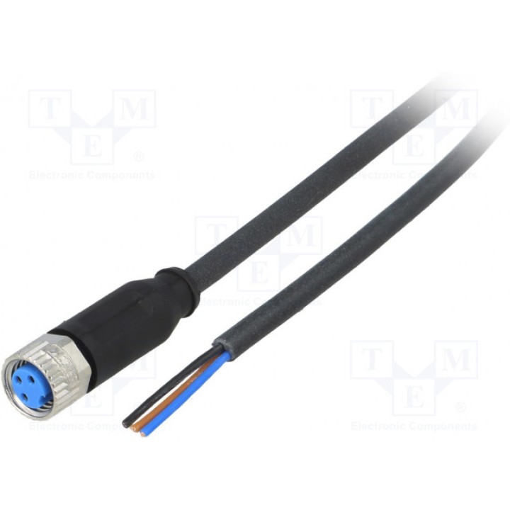 Соединительный кабель M8 PIN 3 прямой 2м SICK YF8U13-020UA1XLEAX (YF8U13-020UA1XLEAX)