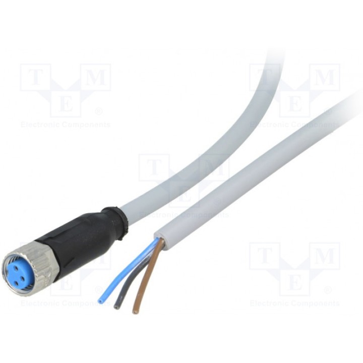 Соединительный кабель M8 PIN 3 прямой SICK YF8U13-100VA1XLEAX (YF8U13-100VA1XLEAX)