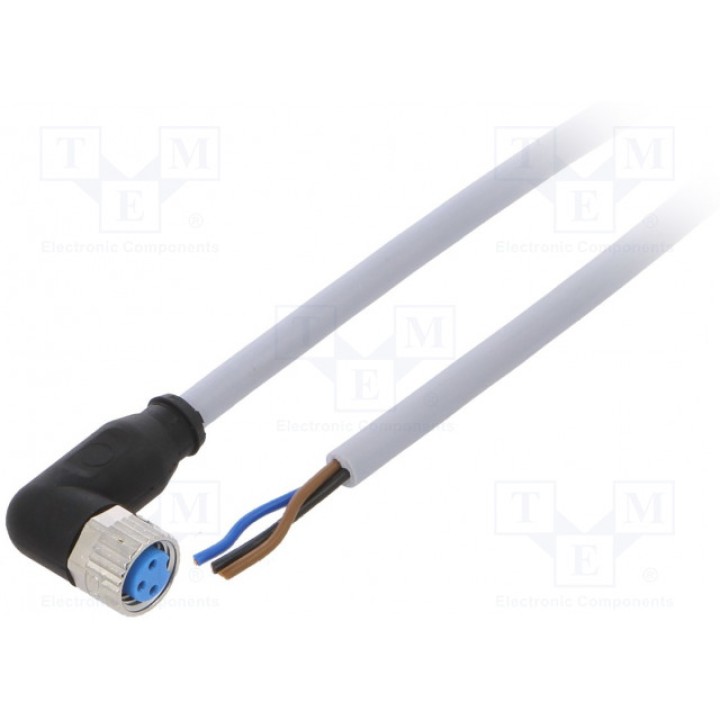 Соединительный кабель M8 PIN 3 угловой SICK YG8U13-020VA1XLEAX (YG8U13-020VA1XLEAX)