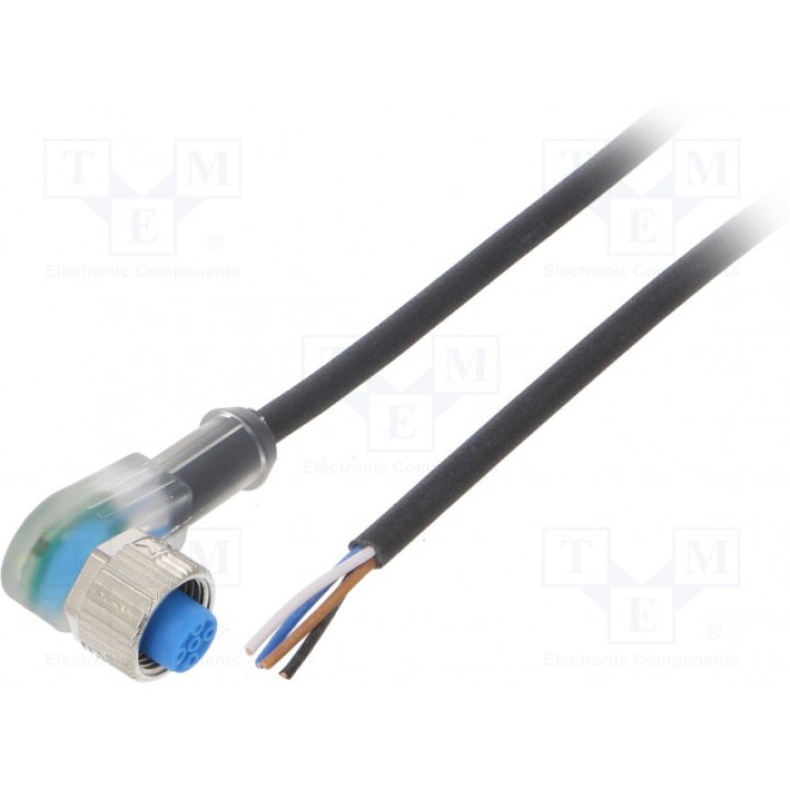 Соединительный кабель M12 PIN 4 угловой SICK YI2A14-020UB3XLEAX (YI2A14-020UB3XLEAX)
