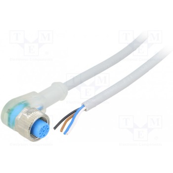 Соединительный кабель M12 PIN 4 угловой SICK YI2A14-020VB3XLEAX