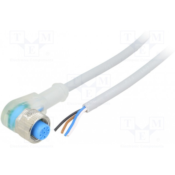 Соединительный кабель M12 PIN 4 угловой SICK YI2A14-020VB3XLEAX (YI2A14-020VB3XLEAX)