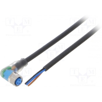 Соединительный кабель M8 PIN 3 угловой SICK YI8U13-050UA1XLEAX