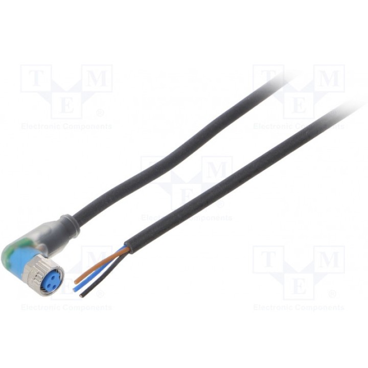 Соединительный кабель M8 PIN 3 угловой SICK YI8U13-100UA1XLEAX (YI8U13-100UA1XLEAX)