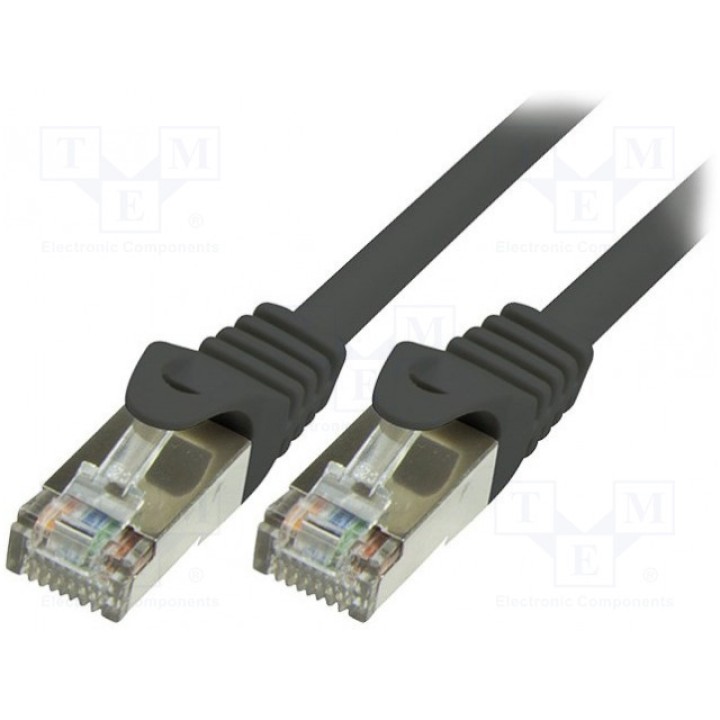 Patch cord F/UTP 5e многопров CCA LOGILINK CP1023S (CP1023S)