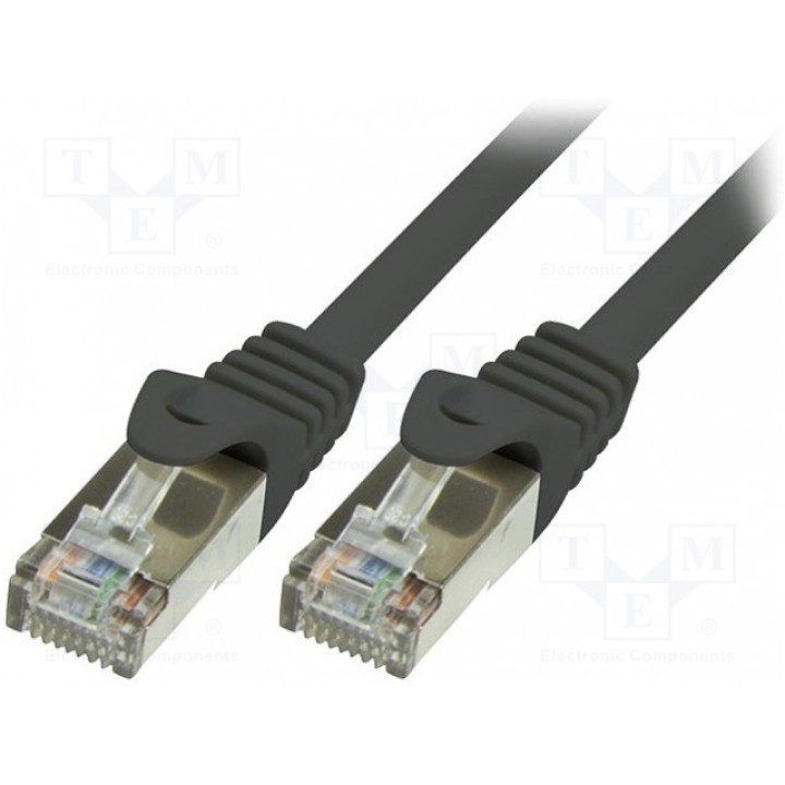 Patch cord F/UTP 6 многопров CCA LOGILINK CP2023S (CP2023S)