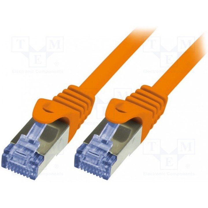 Patch cord S/FTP 6a многопров Cu LOGILINK CQ3018S (CQ3018S)