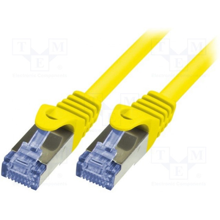 Patch cord S/FTP 6a многопров Cu LOGILINK CQ3027S (CQ3027S)