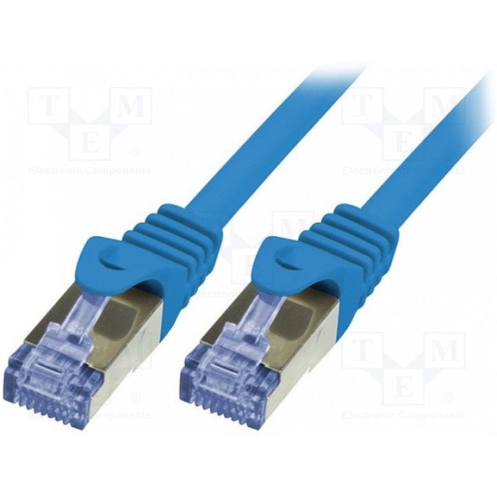 Patch cord S/FTP 6a многопров Cu LOGILINK CQ3056S (CQ3056S)