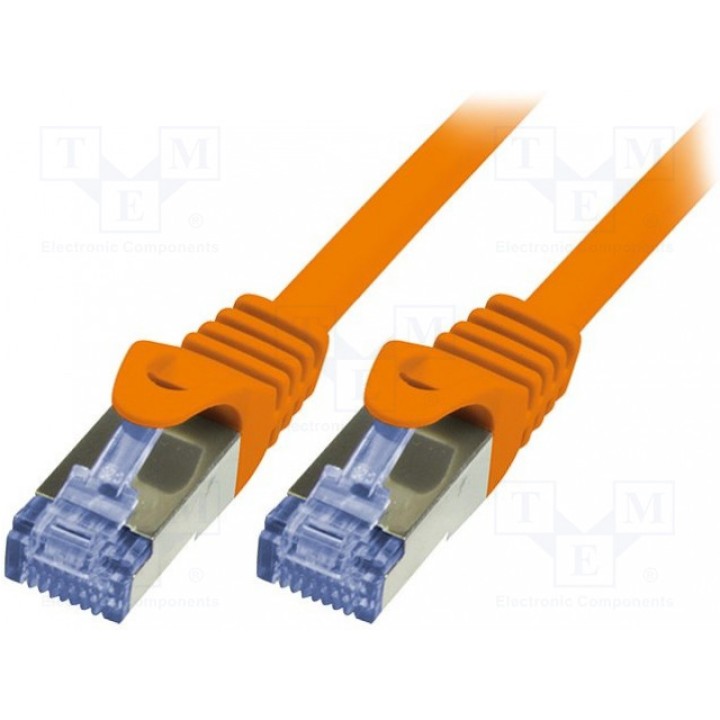 Patch cord S/FTP 6a многопров Cu LOGILINK CQ3058S (CQ3058S)