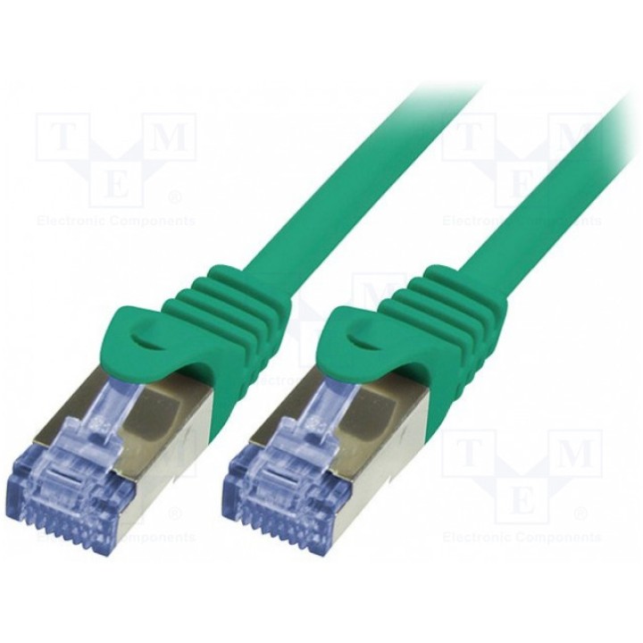 Patch cord S/FTP 6a многопров Cu LOGILINK CQ3075S (CQ3075S)