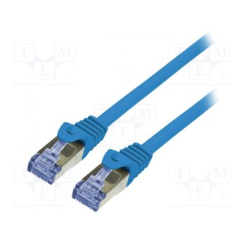 Patch cord S/FTP 6a многопров Cu LOGILINK CQ5076S