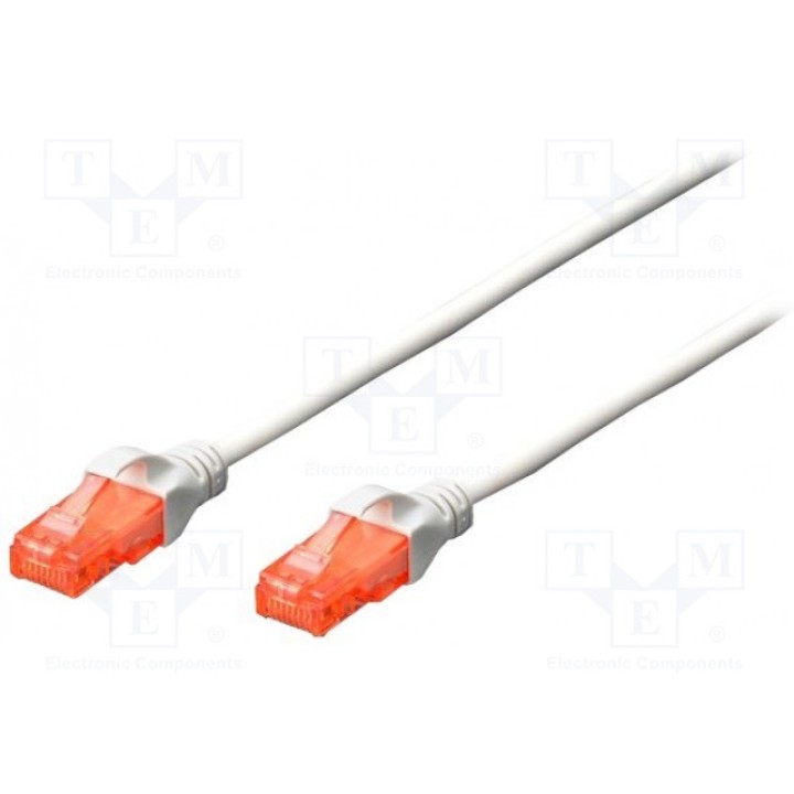 Patch cord U/UTP 5e многопров CCA DIGITUS DK-1512-005WH (DK-1512-005-WH)