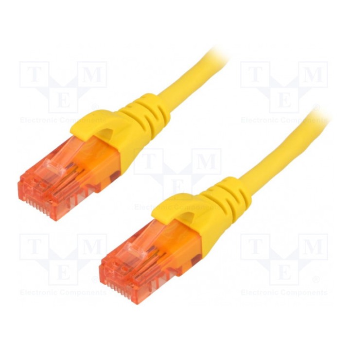 Patch cord U/UTP 6 многопров CCA DIGITUS DK-1612-030Y (DK-1612-030-Y)