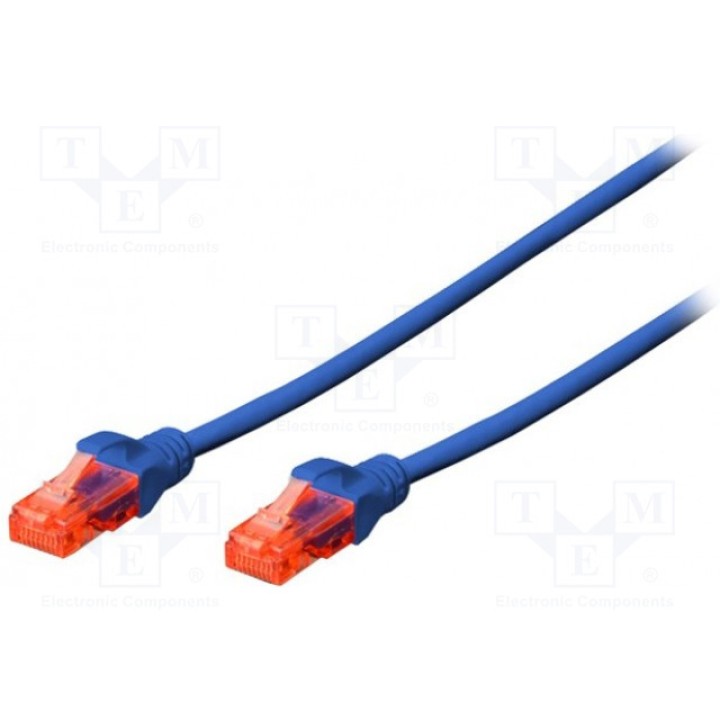 Patch cord U/UTP 6 многопров Cu DIGITUS DK-1617-0025B (DK-1617-0025-B)