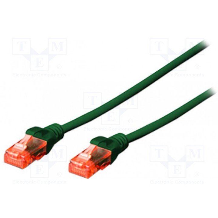 Patch cord U/UTP 6 многопров Cu DIGITUS DK-1617-0025G (DK-1617-0025-G)