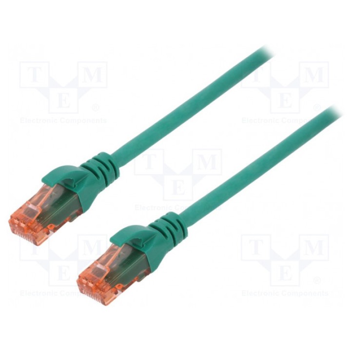 Patch cord U/UTP 6 многопров Cu DIGITUS DK-1617-100G (DK-1617-100-G)