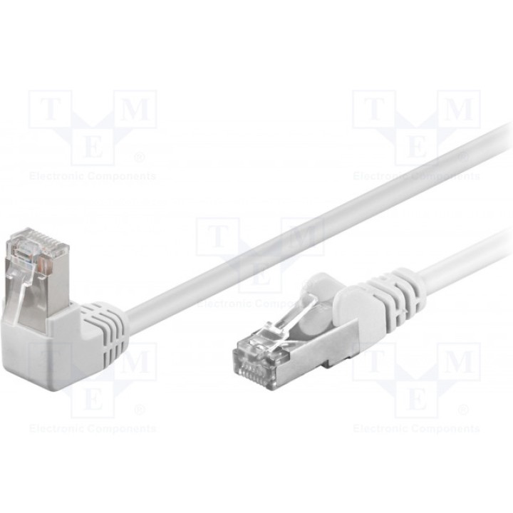 Patch cord F/UTP 5e многопров CCA Goobay 94176 (F-UTP5-90-002WH)