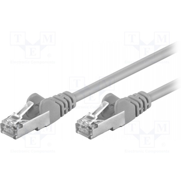 Patch cord F/UTP 5e многопров CCA Goobay 68618 (F-UTP5-CCA-002GY)